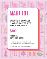 Mahj 101 at Emerson Charles